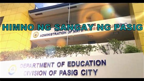 himno ng sangay ng pasig|Ronald S. Chico .